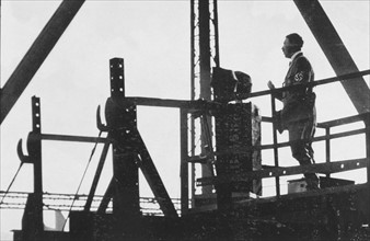 Visite du chantier naval Blohm & Voss à Hambourg, 1934