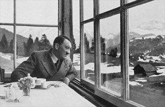 Hitler à Garmisch-Partenkirchen, en Bavière