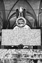 Memorial to the victims of the Beer Hall Putsch in Munich, 1935