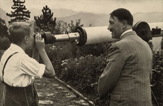 Hitler en villégiature à Obersalzberg