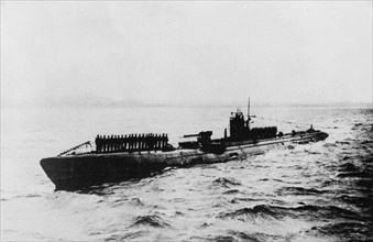 U-boat en 1917