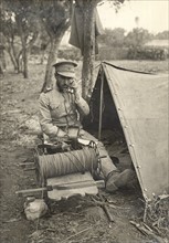 Soldat du génie portugais en novembre 1916