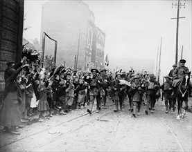 Libération de la ville de Lille le 18 octobre 1918