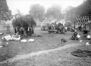 L'exode des populations du Nord de la France en août 1914 - Familles du Nord de la France ayant