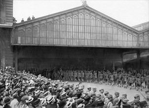 Arrivée des troupes américaines en France en 1917
