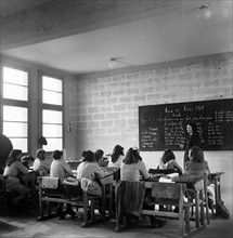 L'école et l'enseignement en France en 1949
