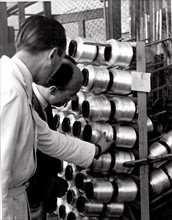 Usine textile du Nord de la France en 1948