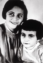 Anne Frank ( 1929-1945) ou Annelies Marie Frank Juive allemande, émigrée avec ses parents aux Pays