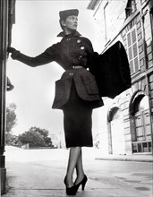 Modèle de la collection Christian Dior en 1950