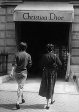 Dior shop avenue Montaigne in Paris