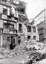 Madrid en ruines pendant la Guerre d'Espagne, en 1936