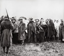 Réfugiés espagnols à la frontière française, en 1939