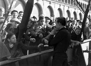 Le ravitaillement de Barcelone en février 1937