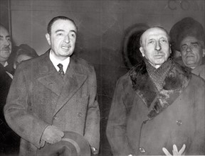 Arrival of the Spanish ambassador in Paris, 1939