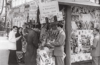 La fin de la guerre civile en Espagne, mars 1939, l'armée nationaliste commandée par le général