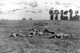 Cadavres allemands, en 1914