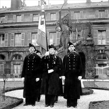 L'armée Française. L'école Polytechnique en 1939.