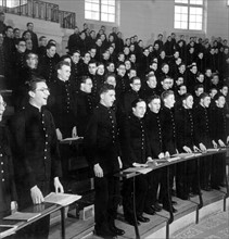 L'armée Française. L'école Polytechnique en 1939.