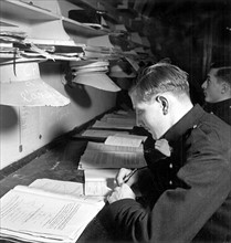 L'armée Française. L'école Polytechnique en 1939.