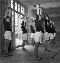 L'armée Française. L'école Polytechnique en 1939.