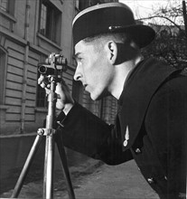 L'armée Française. L'école Polytechnique en 1939.