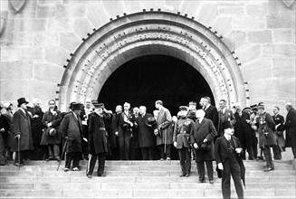 Inauguration of the Douaumont Ossuary, June 23, 1929