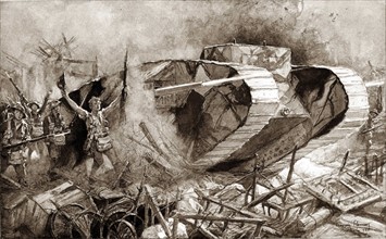 Flameng, Bataille de la Somme, 1916