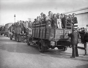 Grèves à Paris en 1947