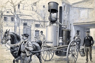 Les bouilleurs de cru en 1903.