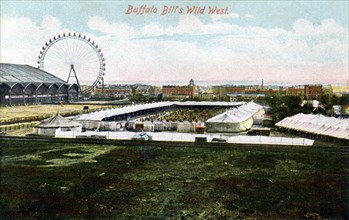 Vue générale du Buffalo Bill's Wild West à Paris