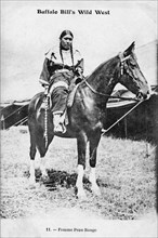 Buffalo Bill's Wild West. Redskin woman