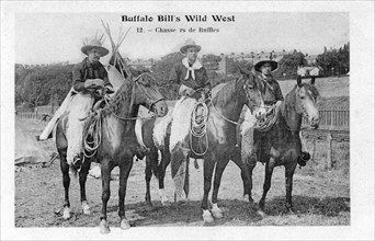 Buffalo Bill's Wild West. Chasseurs de buffles