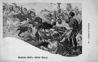 Buffalo Bill's Wild West. Cavalry charge