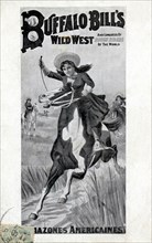 Buffalo Bill's Wild West Show - American horsewomen