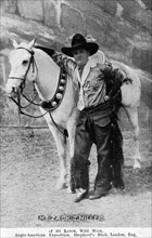 Portrait de Zack T. Miller, appartenant au Ranch 101, fondé par George W. Miller en 1892.