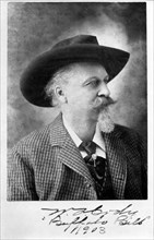 Photographie représentant Buffalo Bill, datée 1903