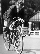 Front wheel drive bicycle, 1938