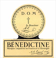 Benedictine, label