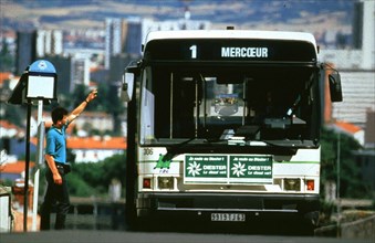 Bus running on Diester