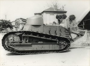 Renault tank, 1917