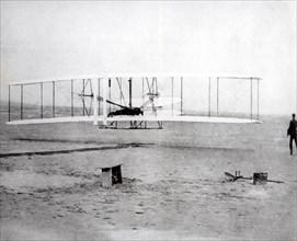 Orville Wright's first flight