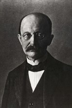 Portrait of German physicist Max Planck.