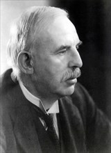 Portrait of British physicist Ernest Rutherford