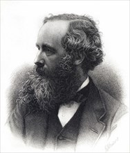 Portrait de James Clerk Maxwell, physicien britannique