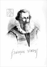 Portrait de François Viète, mathématicien français.