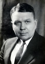 Portrait de Harold Urey, chimiste américain.