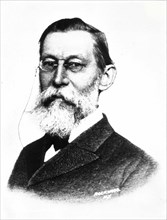 Portrait of Lewis Waterman, creator of the Waterman pen brand