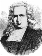 Portrait de Petrus Van Musschenbroek, physicien néerlandais.