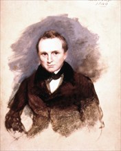 Portrait of British mathematician and inventor Charles Babbage