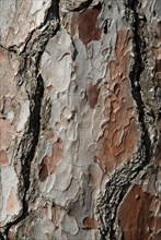 Tree bark from the Forêt de Coubre, France, 2008